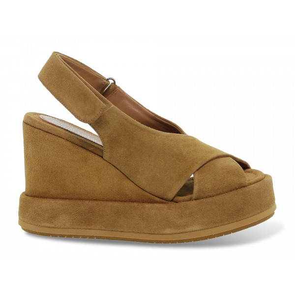 Chaussures compensées Paloma Barcelò - noisette