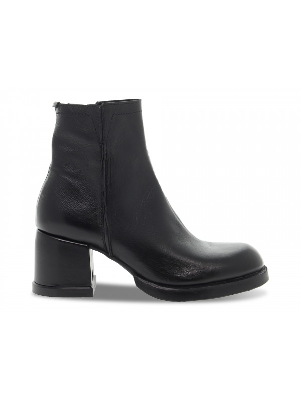 Boots A.S.98 AMBERLY en cuir noir