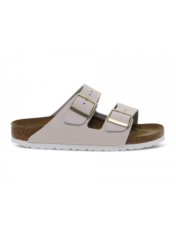 Sandales plates Birkenstock - blanc