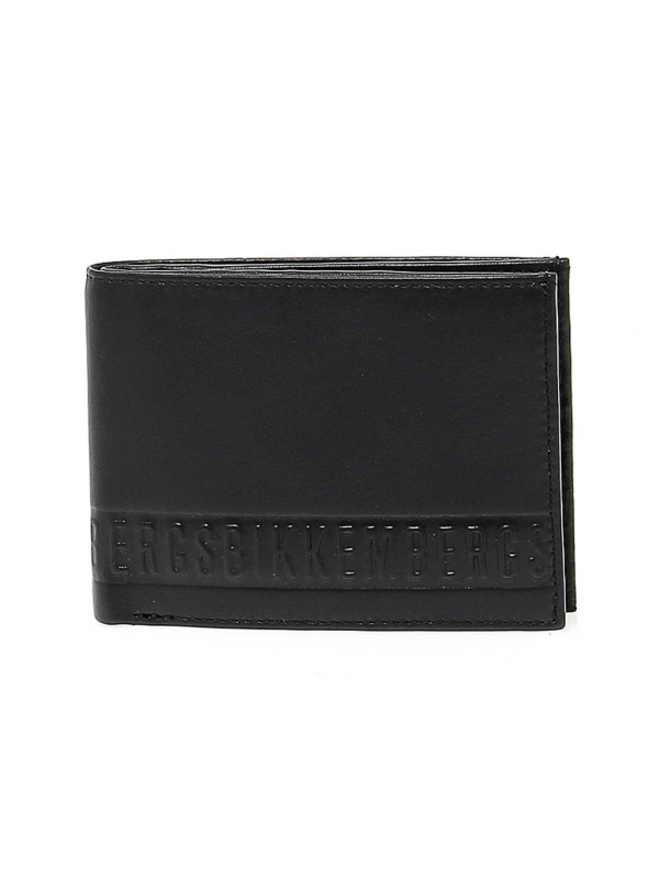 Portefeuille en peau Bikkembergs WALLET STRIPE