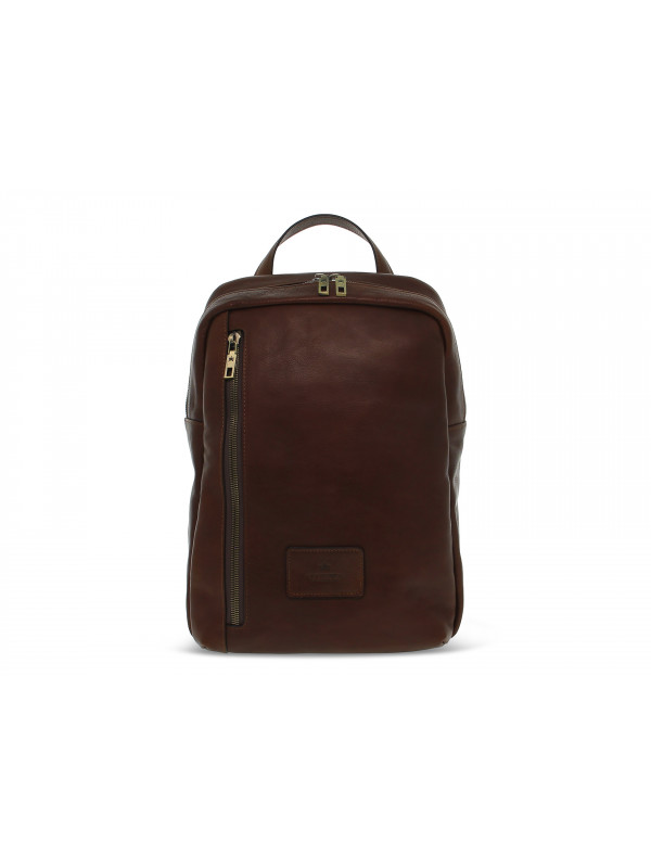 Sac à dos Cuoieria Fiorentina WARM AND COLOUR ZIP VERTICALE en cuir cuir
