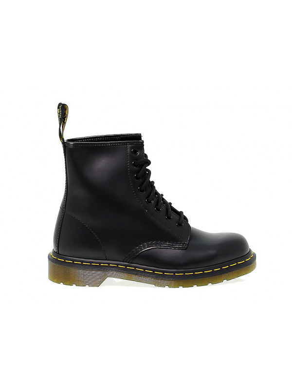 Boots Dr. Martens 8 EYE BOOT BLACK SMOOTH en cuir noir