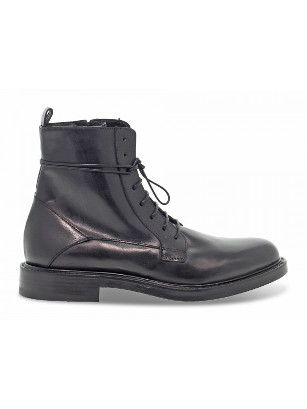 Boots Ernesto Dolani STILE INGLESE en cuir noir