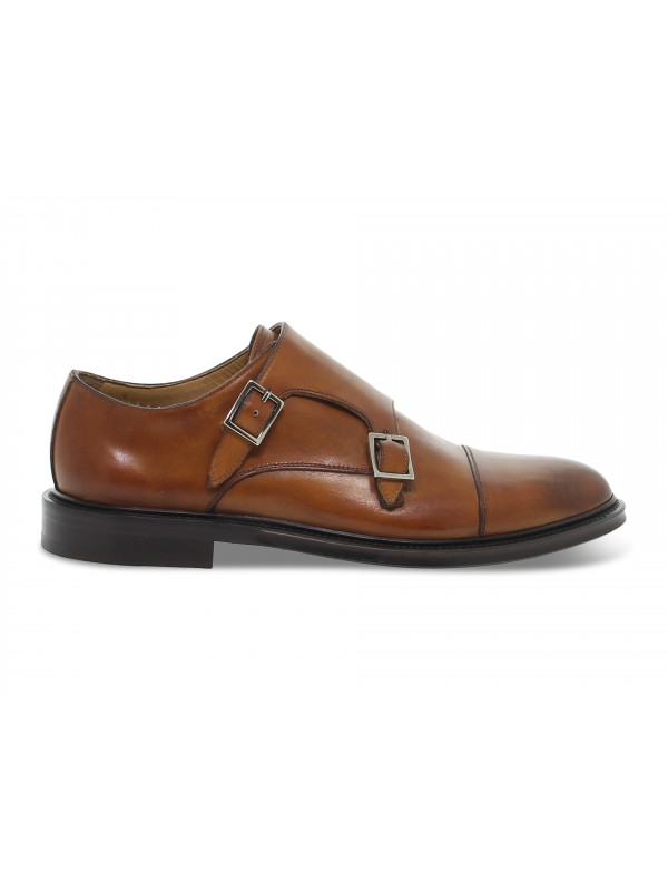 Chaussures sans lacets Guidi Calzature STILE INGLESE en cuir cuir