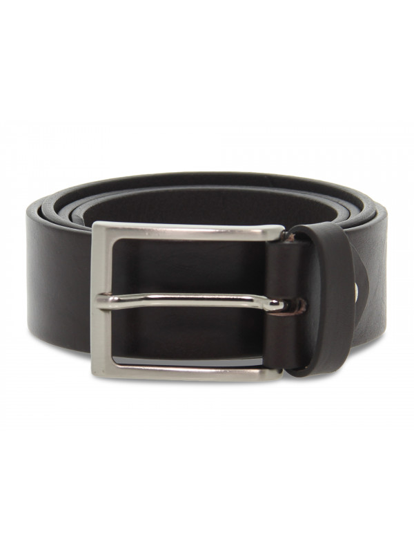 Ceinture Guidi Calzature CUOIO MADE IN ITALY H35 en cuir brun foncé