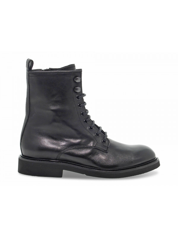 Boots Guidi Calzature ANFIBIO STILE INGLESE en cuir noir