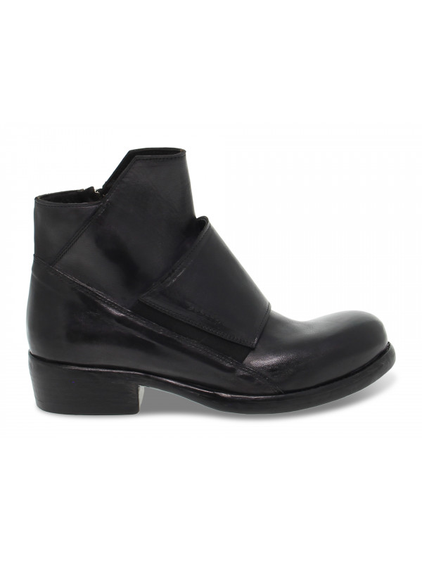 Bottines Jp David en cuir gris