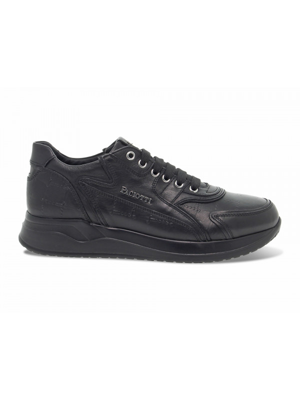 Baskets Paciotti CRICKET en nappa noir