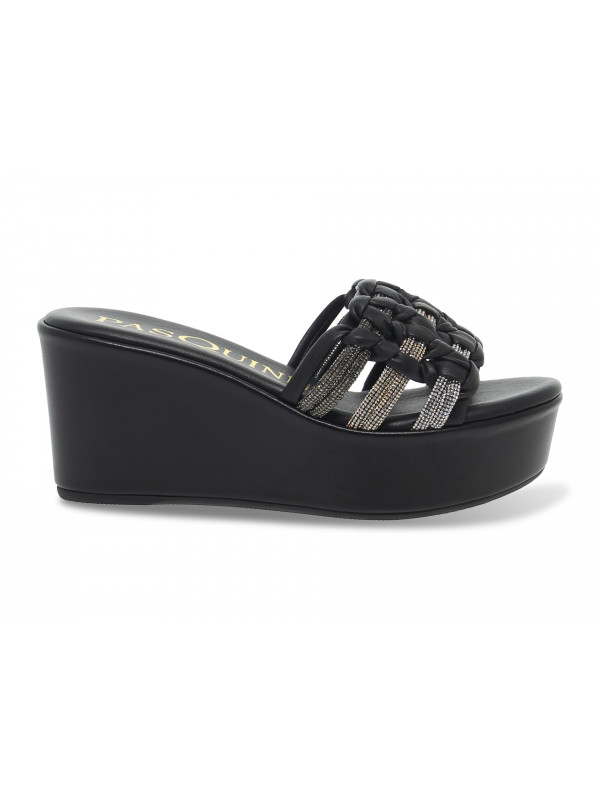 Chaussures compensées Pasquini Calzature - noir