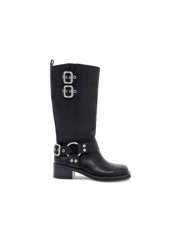 Bottes Steve Madden EASTERN BLK en cuir noir