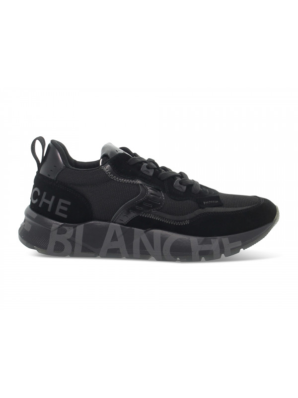 Baskets Voile Blanche - noir