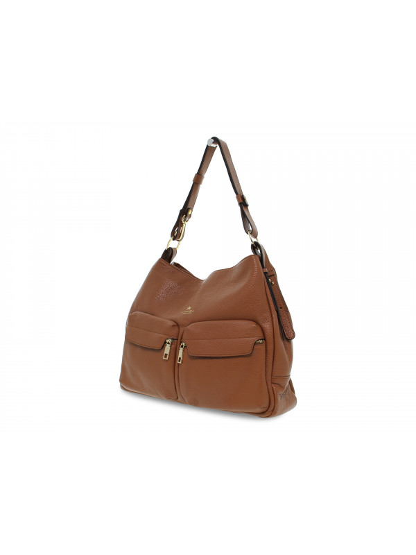 Cuoieria Fiorentina Borsa A Spalla Warm And Colour Con Finiture Impunturate A Mano Giallo Bicolore 25525006