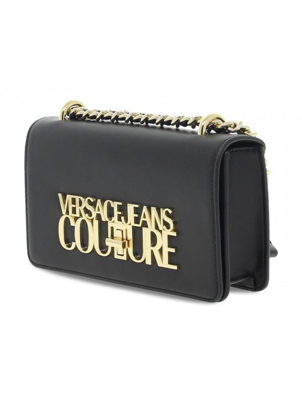 Sac bandouliere Versace Jeans Couture JEANS COUTURE LOGO LOCK RANGE L SKETCH 1 BAGS SMOOTH en nappa noir