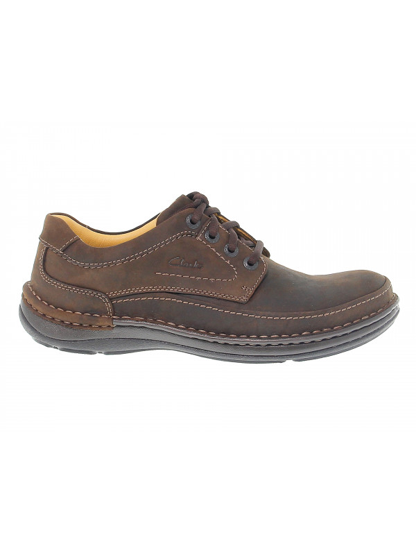 Zapato con cordones de piel Clarks NATURE THREE - Guidi Calzature - Rebajas Verano - Guidi Calzature