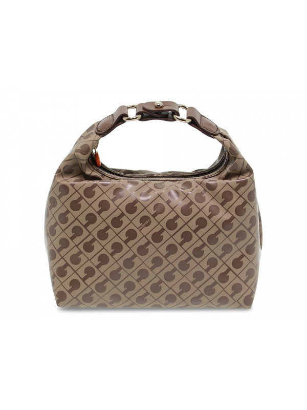 Bolso de mano Gherardini EASY BEAUTY de tela marr n oscuro Guidi