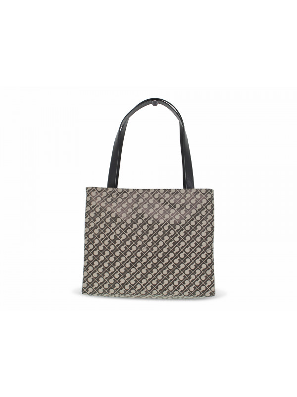 Bolso shopper Gherardini SOFTY SHOPPING BAG LUGGAGE de tela gris