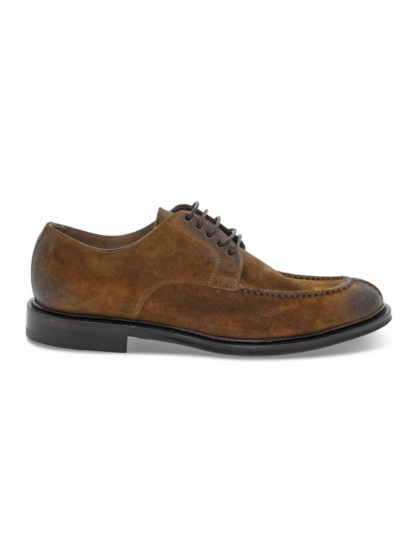 Zapato con cordones Guidi Calzature STILE INGLESE PARABOOT de gamuza cuero