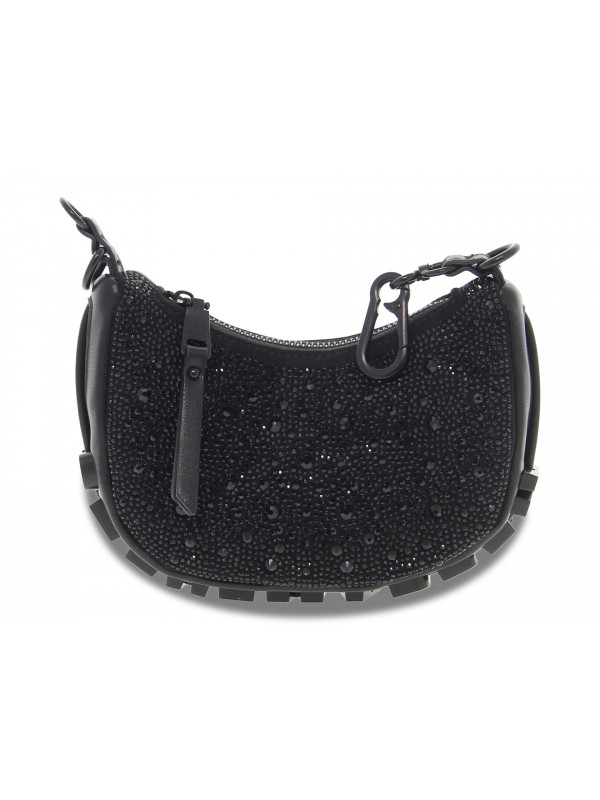 Bandolera Steve Madden BRISKY SMALL HOBO de piel negro