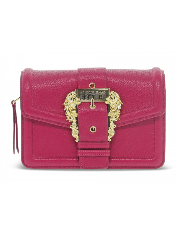 Bolso de mano Versace Jeans Couture JEANS COUTURE RANGE F SKETCH 1 BAGS GRAINY BUCKLE de napa rubí