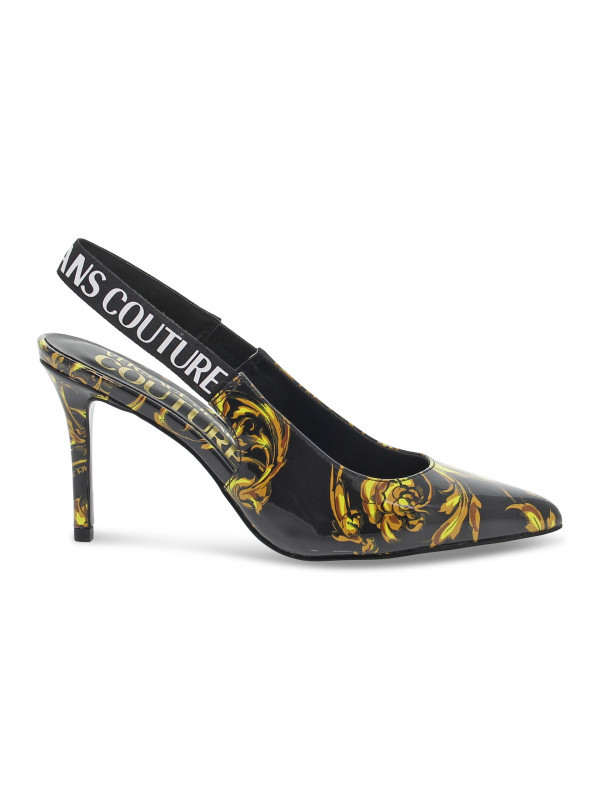 Zapato de salón Versace Jeans Couture JEANS COUTURE SCARLETT CHANELL de pintar negro