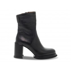 Bota baja A.S.98 LEG PLATO' de piel negro