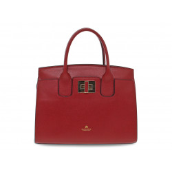 Bolso de mano Cuoieria Fiorentina - rubí