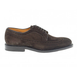 Zapato con cordones Fabi Must Eve MUST EVE JIMMY de gamuza marrón oscuro