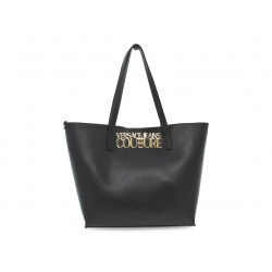 Bolso shopper Versace Jeans Couture JEANS COUTURE LOGO LOCK RANGE L SKETCH 8 de saffiano negro