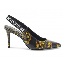 Zapato de salón Versace Jeans Couture JEANS COUTURE SCARLETT CHANELL de pintar negro