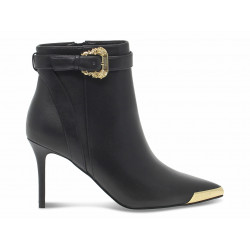 Botin tobillero Versace Jeans Couture JEANS COUTURE SCARLETT de piel negro