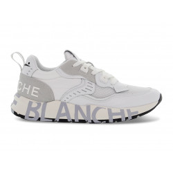 Zapatilla Voile Blanche CLUB01 0N01 de piel blanco