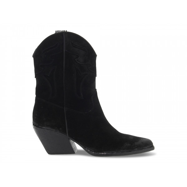 Botin tobillero Elena Iachi - negro