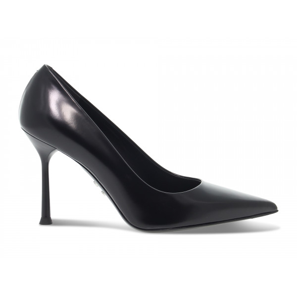 Zapato de salón Sergio Levantesi MUSA INDY de cepillado negro