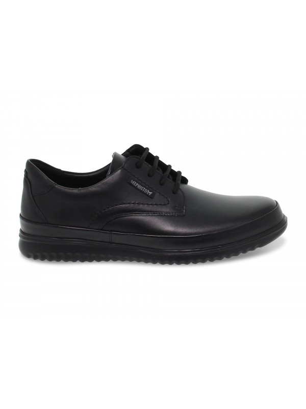 Zapato con cordones Mephisto TEDY de piel negro