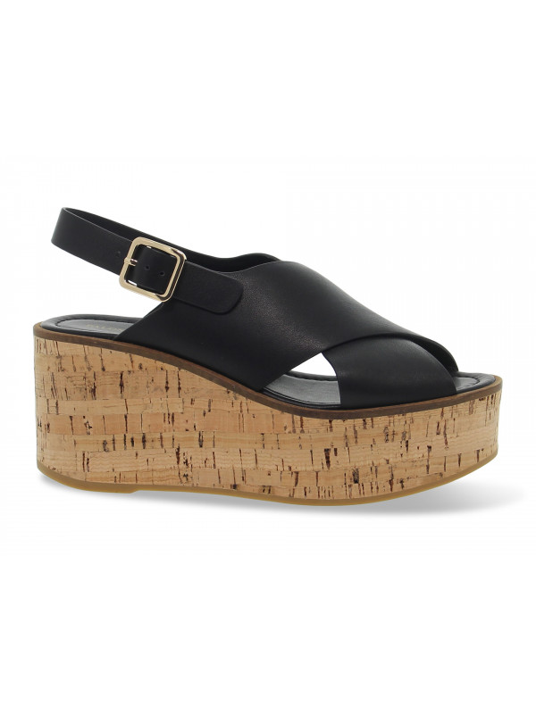 Cuña Paloma Barcelò - negro