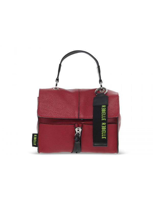 Bandolera Rebelle CHLOE SATCHEL S DOLLARO de piel rubí