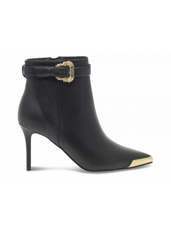 Botin tobillero Versace Jeans Couture JEANS COUTURE SCARLETT de piel negro