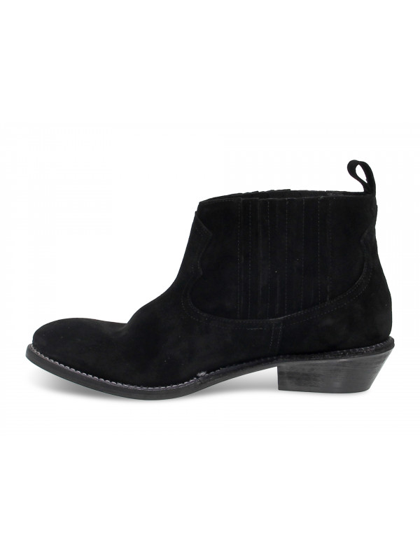 Botin tobillero Ame de gamuza negro - Guidi Calzature - Nueva Colección  Primavera y Verano 2022 - Guidi Calzature