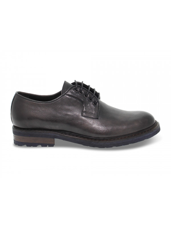 Herren Schuhe Schnürschuhe Oxford Schuhe ARTISTI E ARTIGIANI Leder GRAU LEDER SCHNÜRSCHUHE in Grau für Herren 