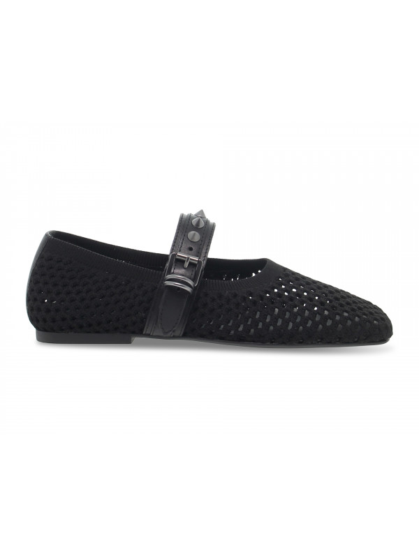 Flacher schuh Ash - Schwarz