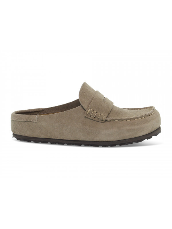 Flache Sandalen Birkenstock - Taupe