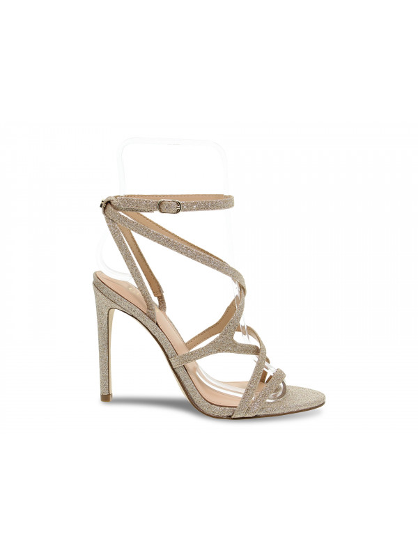 Sandalen mit Absatz Guess SANDALO ELEGANTE aus Laminieren Platin