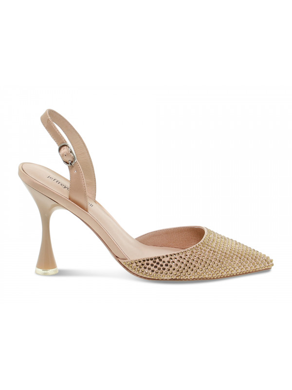 Pumps Jeffrey Campbell CHANELL aus Stoff Beige