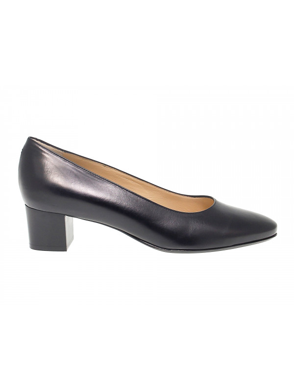 Pumps Martina aus Leder Schwarz