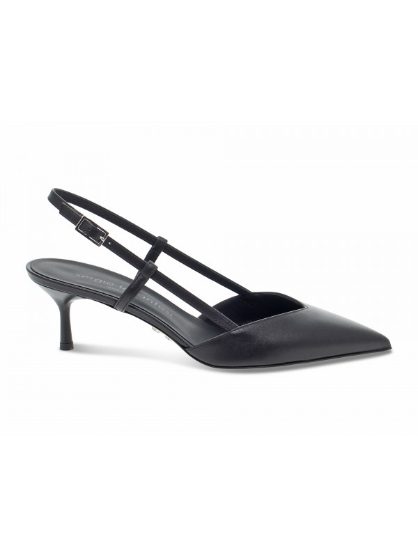 Pumps Sergio Levantesi CHANELL GUCCI aus Nappa Schwarz