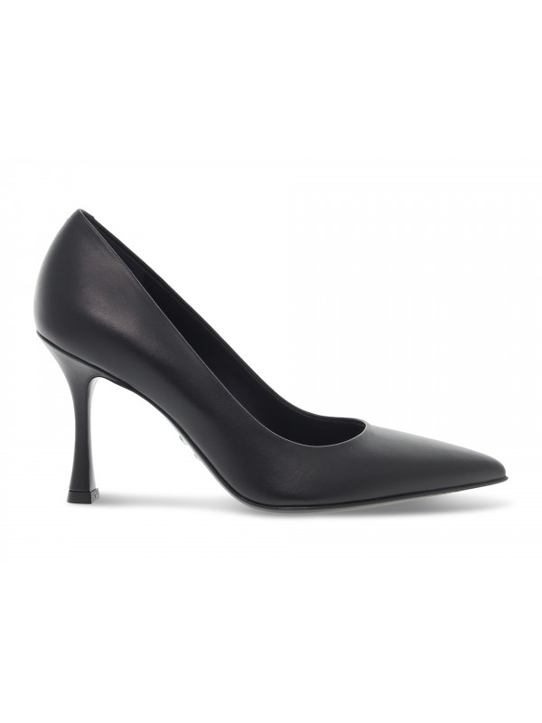 Pumps Sergio Levantesi GUCCI DONNA CACHEMIRE aus Nappa Schwarz