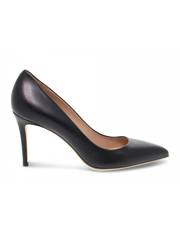 Pumps Sergio Levantesi GUCCI aus Nappa Schwarz