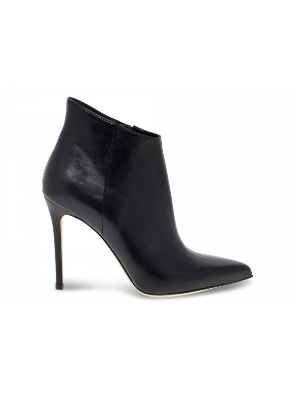 Halbstiefel Sergio Levantesi aus Nappa Schwarz