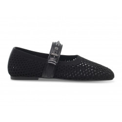 Flacher schuh Ash - Schwarz