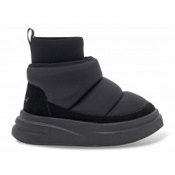 Halbstiefel Ash INDOOR aus Nylon Schwarz